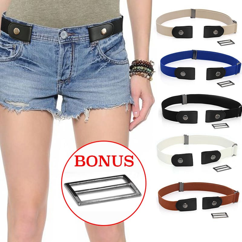 Ceinture Invisible Élastique & Sans Boucle