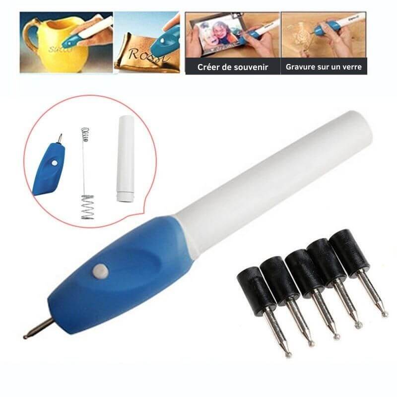 Stylo graveur électrique
